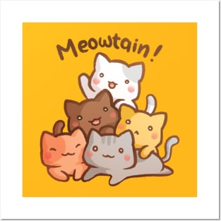 Meowtain Posters and Art